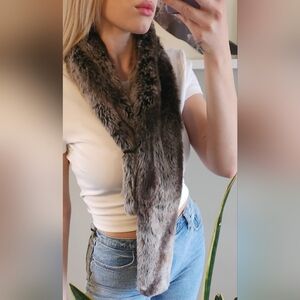 Parkhurst Faux Fur Scarf and Matching Headband